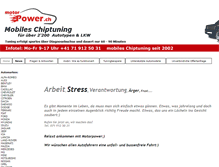 Tablet Screenshot of motorpower.ch
